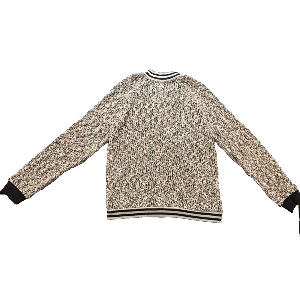 BKE by Buckle Cardigan Jacket XL Multicolor Knit Pattern Button Front Boho Retro - Picture 6 of 10